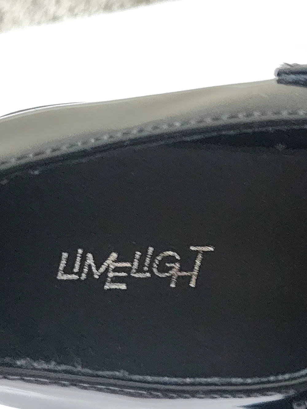 LIMELIGHT Marco Black Mary Jane Lug Sole Platform Shoes Women's Size 9.5